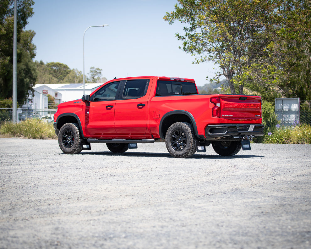 Full Set (Front and Rear) Mud Guard Extensions – Silverado 1500 ZR2 (F ...