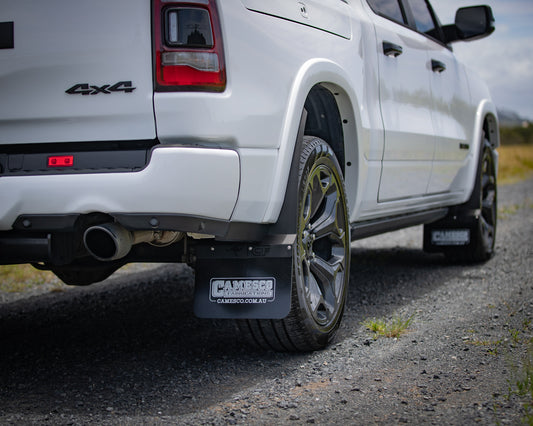 Full Set (Front and Rear) Mud Guard Extensions – Dodge Ram 1500 DT (Fifth Gen) - Bundle & Save