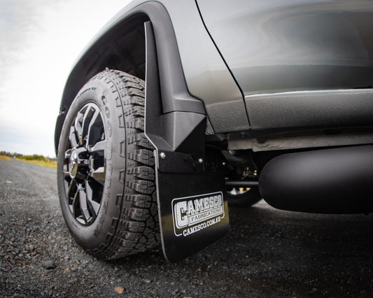 Full Set (Front and Rear) Mud Guard Extensions – Silverado 2500 (Fourth Gen 2020-25) - Bundle & Save